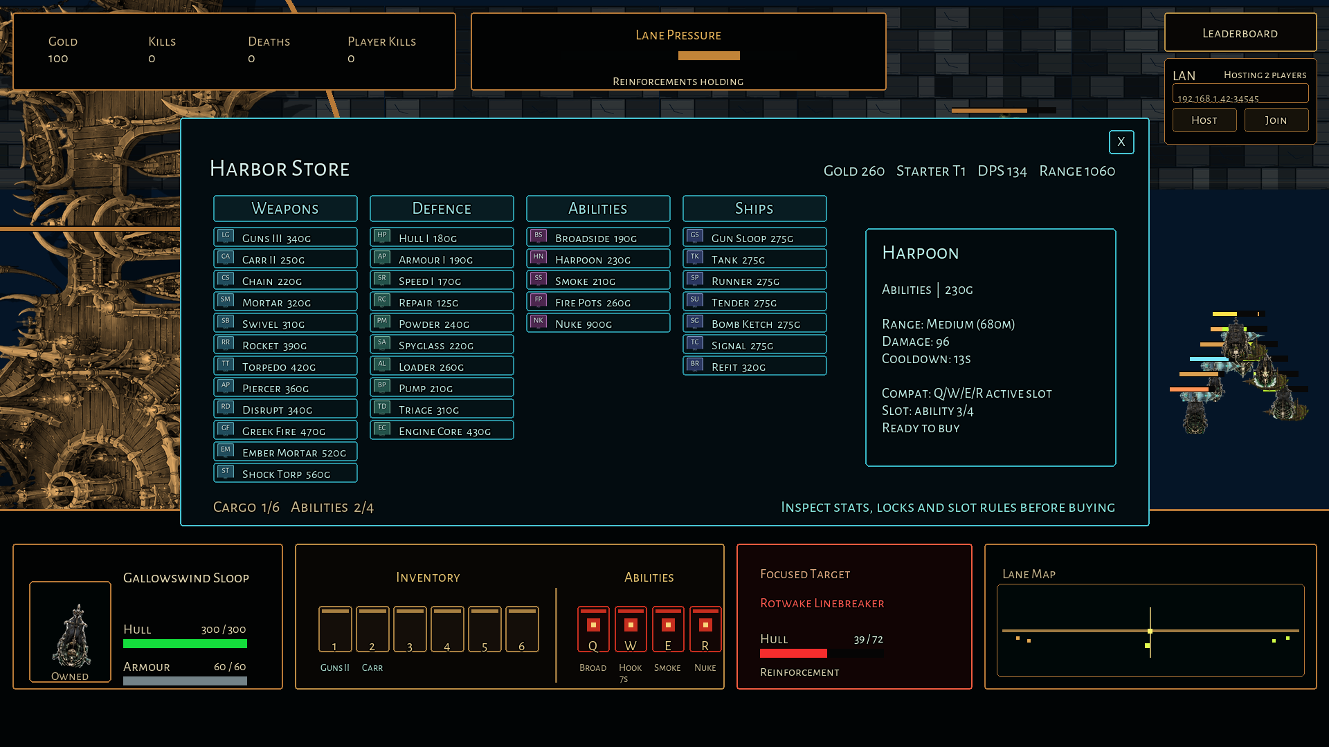 Current Pirates of the Endless match screenshot